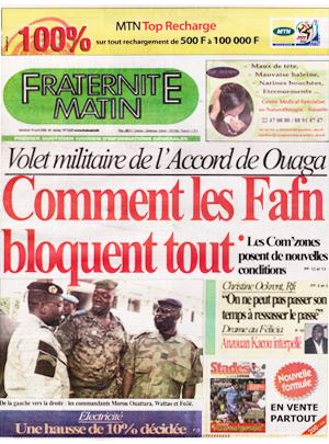 Fraternité Matin N° 13325