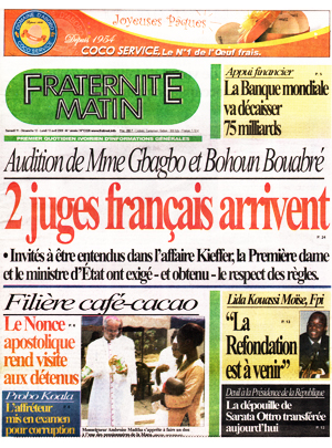 Fraternité Matin N° 13326