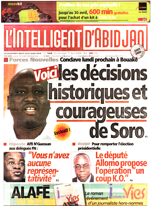 L’intelligent d’Abidjan N° 1668