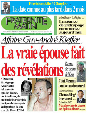 Fraternité Matin N° 13337