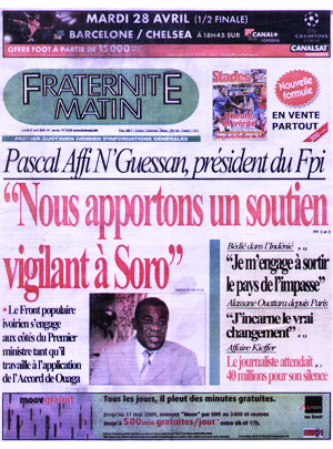 Fraternité Matin N° 13338