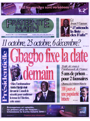 Fraternité Matin N° 13340