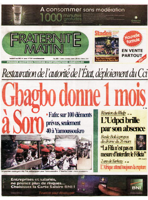 Fraternité Matin N° 13347