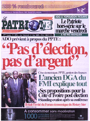 Le Patriote N° 2876