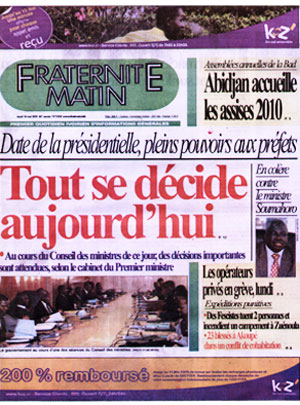 Fraternité Matin N° 13352