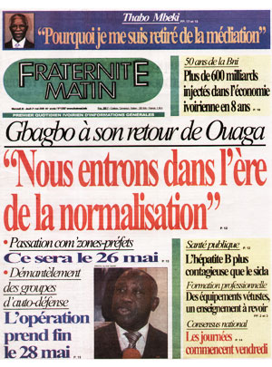 Fraternité Matin N° 13357