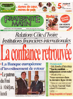 Fraternité Matin N° 13358