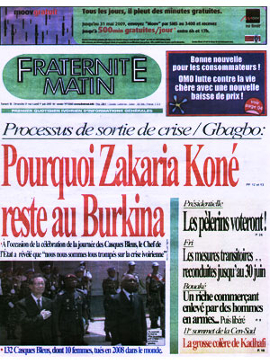 Fraternité Matin N° 13365