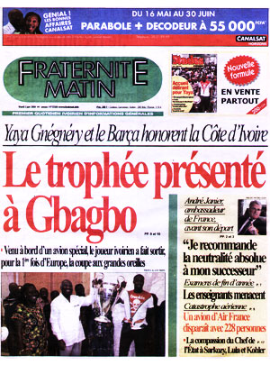 Fraternité Matin N° 13366