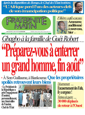 Fraternité Matin N° 13372