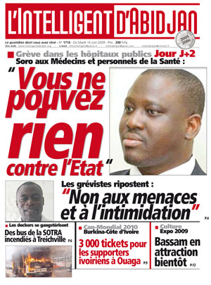 L’intelligent d’Abidjan N° 1716