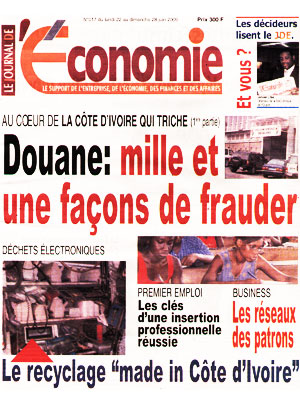 Le Journal De L’Economie N° 17