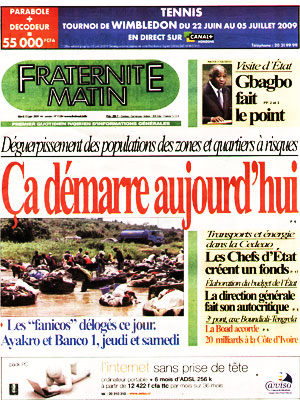 Fraternité Matin N° 13384