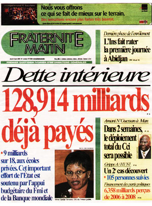 Fraternité Matin N° 13386