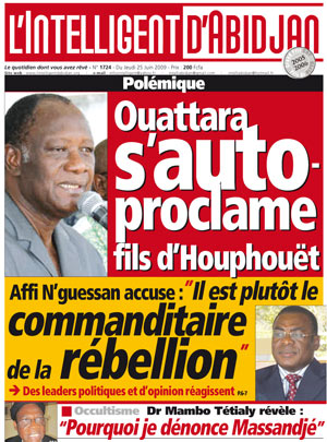 L’intelligent d’Abidjan N° 1724