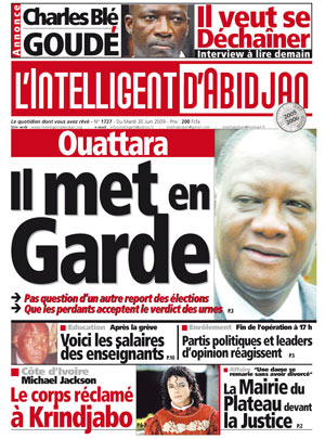 L’intelligent d’Abidjan N° 1728