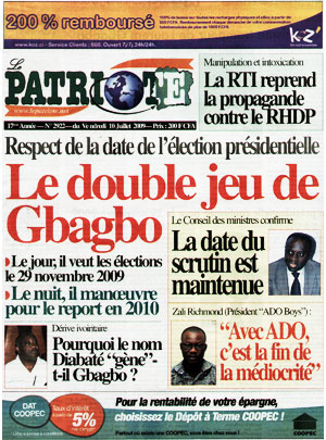 Le Patriote N° 2922