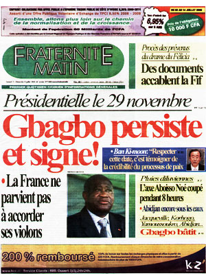 Fraternité Matin N° 13400