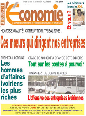 Le Journal De L’Economie N° 20