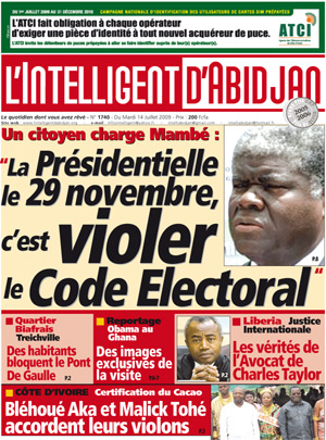 L’intelligent d’Abidjan N° 1740