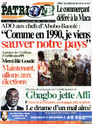 Le Patriote N° 2927