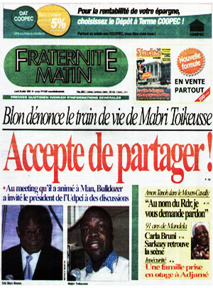 Fraternité Matin N° 13407