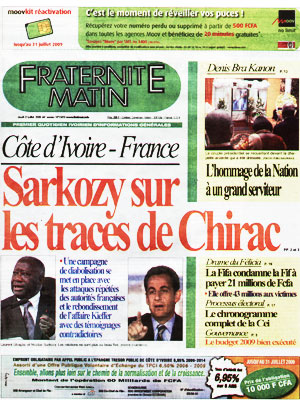 Fraternité Matin N° 13410