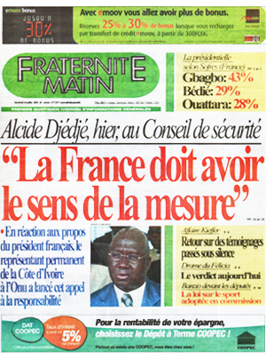 Fraternité Matin N° 13411