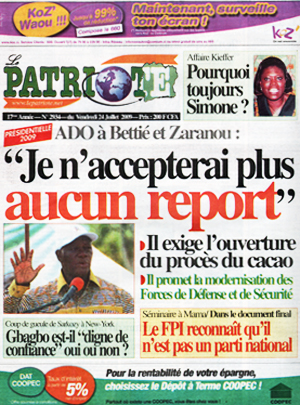 Le Patriote N° 2934