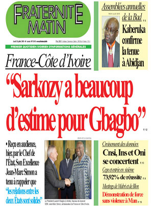 Fraternité Matin N° 13416