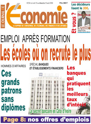 Le Journal De L’Economie N° 24