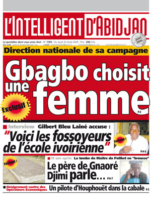 L’intelligent d’Abidjan N° 1769