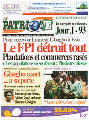 Le Patriote N° 2961