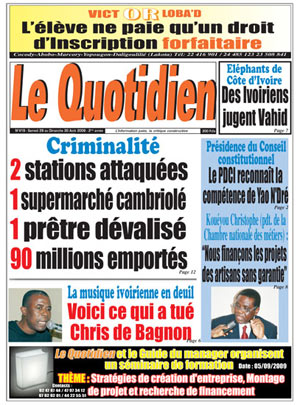 Le Quotidien d’Abidjan N° 419