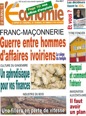 Le Journal De L’Economie N° 27