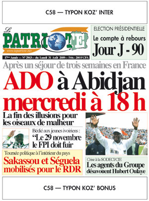 Le Patriote N° 2963