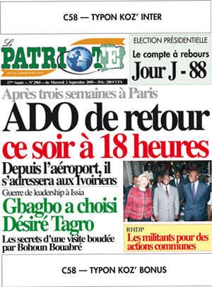 Le Patriote N° 2965