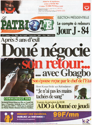 Le Patriote N° 2969