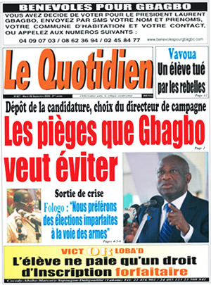 Le Quotidien d’Abidjan N° 427