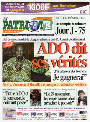 Le Patriote N° 2976