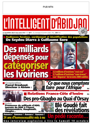 L’intelligent d’Abidjan N° 1811