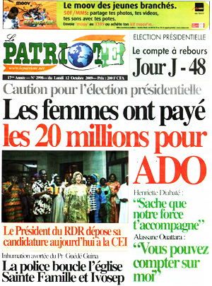 Le Patriote N° 2998