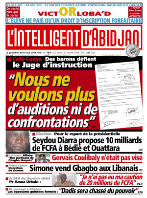 L’intelligent d’Abidjan N° 1816