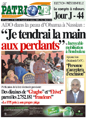 Le Patriote N° 3002