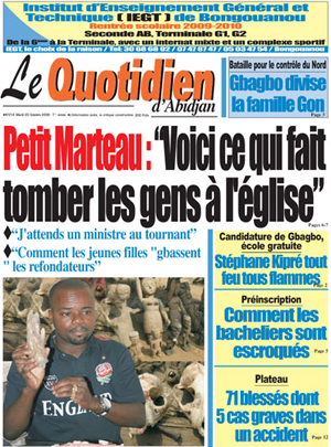 Le Quotidien d’Abidjan N° 14