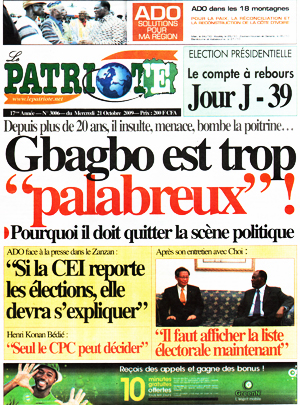 Le Patriote N° 3006