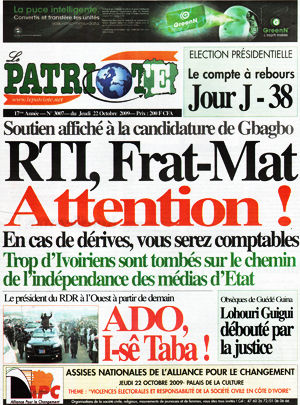 Le Patriote N° 3007