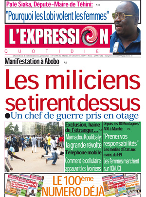 L’expression N° 100