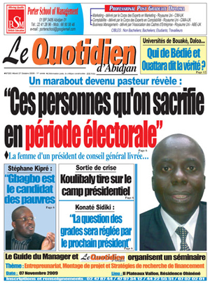 Le Quotidien d’Abidjan N° 20