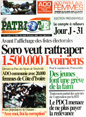 Le Patriote N° 3012